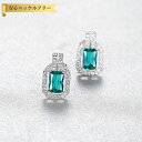 【全品70%OFFクーポン 円高還元セール!!4/20-21】 ピアス 両耳用 FORMICA Nanocrystal グリーン シルバー925 シルバー スタ...
