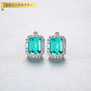 【全品70%OFFクーポン 円高還元セール!!4/20-21】 ピアス 両耳用 FORMICA Nanocrystal グリーン シルバー925 シルバー スタ...