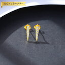 【全品70%OFFクーポン 円高還元セール!!4/20-21】 ピアス 両耳用 レディース キュービックジルコニア ホワイト シルバー925 イエローゴールド ...