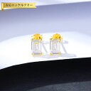 【全品70%OFFクーポン 円高還元セール!!4/20-21】 ピアス 両耳用 レディース キュービックジルコニア ホワイト シルバー925 イエローゴールド ...