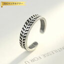 【全品70%OFFクーポン 円高還元セール!!4/20-21】 リング フリーサイズ4〜9号 シルバー925 シルバー 石なし エスニック ブラック加工 かっこ...