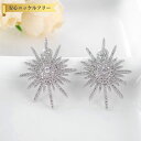 【全品70%OFFクーポンで2094円 先着300名様 ご愛顧感謝デーコラボ】 ピアス 両耳用 キュービックジルコニア ホワイト 真鍮 シルバー スタッド 上品...
