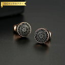 【全品70%OFFクーポン 円高還元セール!!4/20-21】 ピアス 両耳用 キュービックジルコニア ホワイト 真鍮 イエローゴールド ピンクゴールド シルバ...