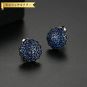 【全品70%OFFクーポンで1194円 先着300名様 ご愛顧感謝デーコラボ】 ピアス 両耳用 キュービックジルコニア ホワイト ブルー グリーン ピンク 真鍮...