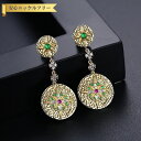【全品70%OFFクーポン 円高還元セール!!4/20-21】 ピアス 両耳用 キュービックジルコニア ホワイト 真鍮 シルバー スタッド 揺れる ゆれる ぶら...