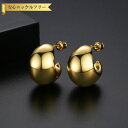 【全品70%OFFクーポン 円高還元セール!!4/20-21】 ピアス 両耳用 レディース キュービックジルコニア 真鍮 イエローゴールド シルバー スタッド ...