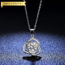 【全品70%OFFクーポン 円高還元セール!!4/20-21】 ネックレス レディース モアサナイト ホワイト シルバー925 シルバー 1ct アズキチェーン...