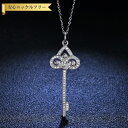 【全品70%OFFクーポン 円高還元セール!!4/20-21】 ネックレス レディース モアサナイト ホワイト シルバー925 シルバー 1ct アズキチェーン...