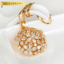 【全品70%OFFクーポンで1494円 先着500名様 超ポイントバック祭】 ネックレス キュービックジルコニア 真鍮 ホワイト イエローゴールド シルバー カ...