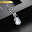 【全品70%OFFクーポンで1494円 先着500名様 超ポイントバック祭】 ネックレス キュービックジルコニア 真鍮 ホワイト シルバー 小豆 アズキチェーン...