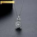 【全品70%OFFクーポン 円高還元セール!!4/20-21】 ネックレス レディース キュービックジルコニア ホワイト 真鍮 シルバー アズキチェーン n21...