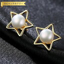 【全品70%OFFクーポン 円高還元セール!!4/20-21】 ピアス 両耳用 淡水パール シルバー925 ホワイト イエローゴールド スタッド 大粒 一粒 上...