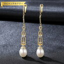 【全品70%OFFクーポン 円高還元セール!!4/20-21】 ピアス 両耳用 キュービックジルコニア 淡水パール シルバー925 ホワイト ピンク パープル ...