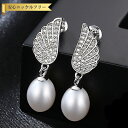 【全品70%OFFクーポンで2394円 先着300名様 ご愛顧感謝デーコラボ】 ピアス 両耳用 キュービックジルコニア 淡水パール シルバー925 ホワイト ピ...