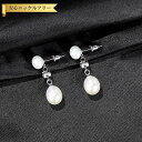 【全品70%OFFクーポン 円高還元セール!!4/20-21】 ピアス 両耳用 レディース 淡水パール ホワイト シルバー925 シルバー pe21101101
