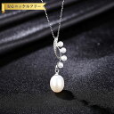 【全品70%OFFクーポン 円高還元セール!!4/20-21】 ネックレス 淡水パール ホワイト ピンク パープル シルバー925 シルバーとイエローゴールド ...