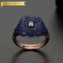 【全品70%OFFクーポンで1494円 ラストスパート3DAYS 先着500名様】 リング キュービックジルコニア ホワイト ブルー グリーン レッド 真鍮 ピ...