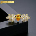【全品70%OFFクーポン 円高還元セール!!4/20-21】 リング レディース キュービックジルコニア 真鍮 イエローゴールド シルバー フリーサイズ r2...