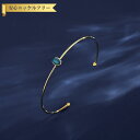 【全品70%OFFクーポン 円高還元セール!!4/20-21】 ブレスレット レディース 人工ターコイズ グリーン ステンレス イエローゴールド フリーサイズ ...