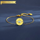 【全品70%OFFクーポン 円高還元セール!!4/20-21】 ブレスレット レディース 人工宝石 ブルー ステンレス イエローゴールド フリーサイズ tb21...