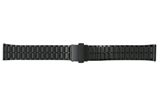 腕時計ベルト BAMBI バンビ メタル ブロック クイックレバー ポルックス BSBLE1254B ブラック メンズ 18mm ギフト対応 送料無料 腕時計ベルト BAMBI バンビ メタル ブロック クイックレバー ポルックス BSBLE1254B ブラック メンズ 18mm ギフト対応 送料無料