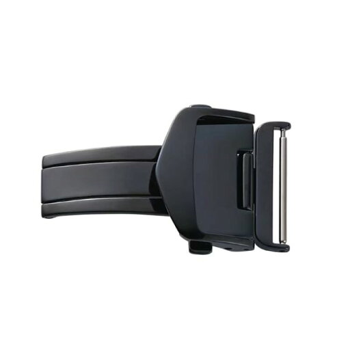 BAMBI バンビ Dバックル 腕時計ベルト レザーバックル ステンレススチール ブラック ZB0007 16mm 18mm 20mm ギフト対応 送料無料 BAMBI バンビ Dバックル 腕時計ベルト レザーバックル ステンレススチール ブラック ZB0007 16mm 18mm 20mm ギフト対応 送料無料