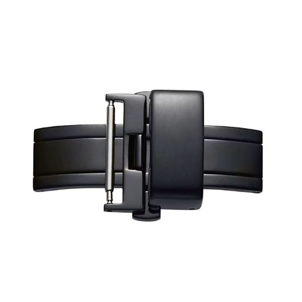 Material｜ 原材料 ステンレススチール(316L) Size｜ サイズ 16mm、18mm、20mm Comment｜ 商品説明 観音タイプの高級感のあるレザーベルト用Dバックルです。 両開きタイプの両プッシュ式で使いやすさとデザイン性を兼ね備えたとてもお洒落なDバックルです。 【ブラック】 Information｜ 備考 金額変更ある時はご注文確認後変更します。 他サイトでも販売していますのでお急ぎのお客様は在庫確認お願いします。 当店2006年創業の時計宝石専門店で御座います。 各ブランドホールクロック、壁掛け時計、置時計、腕時計修理もお任せ下さい！