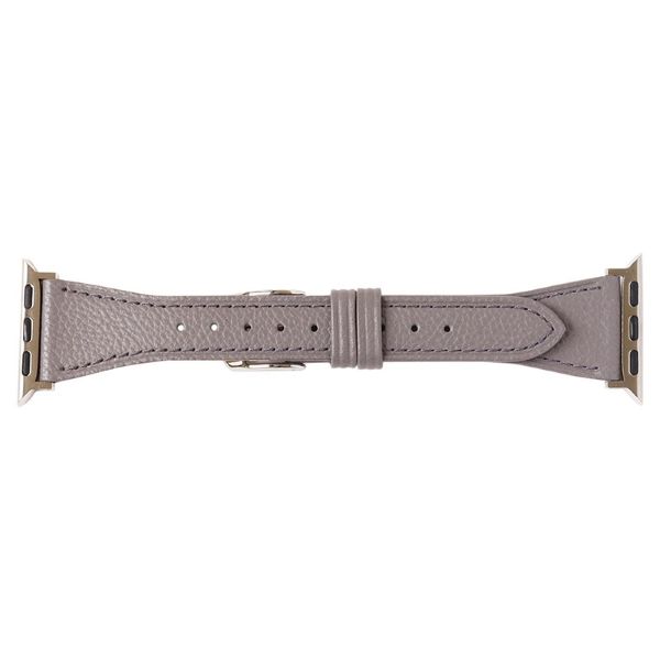 BAMBI バンビ アップルウォッチ用 バンド スコッチガード 牛革 グレー RWM023G ギフト対応 送料無料