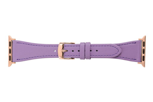 BAMBI for AppleWatch アップルウォッチ用バンド 牛革 マイパレットカラー RWC740V パープル ギフト対応 送料無料 BAMBI for AppleWatch アップルウォッチ用バンド 牛革 マイパレットカラー RWC740V パープル ギフト対応 送料無料