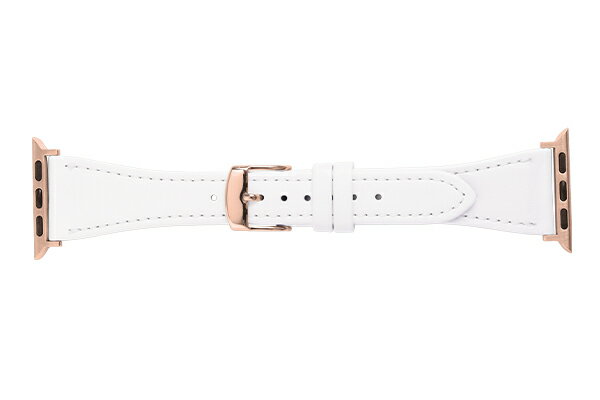 BAMBI for AppleWatch アップルウォッチ用バンド 牛革 マイパレットカラー RWC740W ホワイト ギフト対応 送料無料