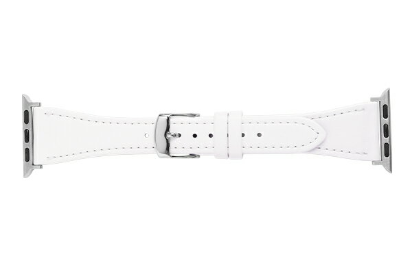 BAMBI for AppleWatch アップルウォッチ用バンド 牛革 マイパレットカラー RWC040W ホワイト ギフト対応 送料無料