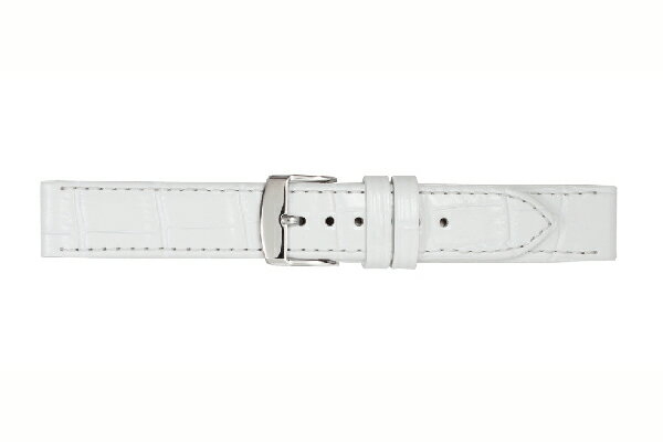 BAMBI バンビ 牛革 BKE039W ホワイト メンズ ショートサイズ 16mm 18mm 20mm ギフト対応 送料無料