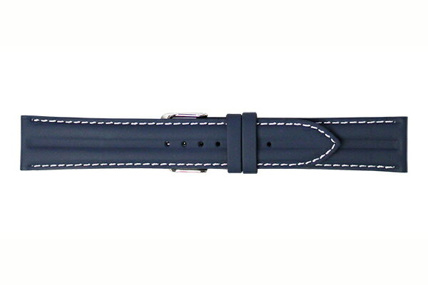 腕時計ベルト BAMBI バンビ 牛革 BCE046D1 ネイビー メンズ 18mm 20mm 22mm ギフト対応 送料無料