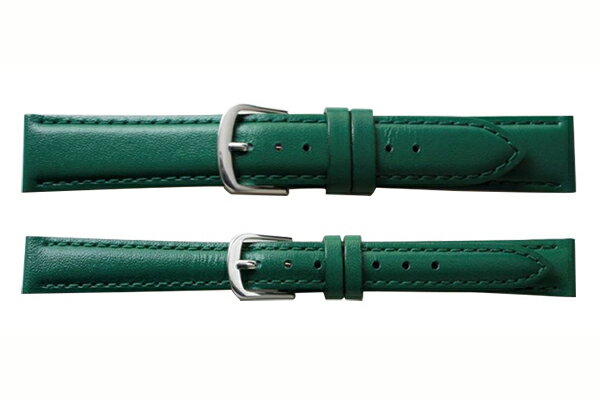 腕時計ベルト BAMBI バンビ 牛革 BCE050M グリーン メンズ 16mm 18mm 20mm ギフト対応 送料無料