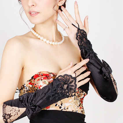 ウェディンググローブ パーティーグローブ レース ウェディング パーティー グローブ フィンガーレス ブライダル Jewel ジュエル リボン付レース ビジュ フィンガーレスグローブ ウェディンググローブ パーティーグローブ レース ウェディング パーティー グローブ フィンガーレス ブライダル Jewel ジュエル リボン付レース ビジュ フィンガーレスグローブ