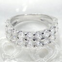 Pt950【2.00ct】ジュエリー プラチナ レディース 指輪 リング プラチナ ダイヤモンド パヴェ 2カラット エタニティ ダイアモンド pt950 品質...