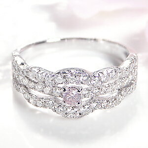 ピンクダイヤモンド pt950 【total0.7ct】天然ピンクダイヤモンド 0.07ct Pink Dia デザイン リング プラチナ ダイヤモンド ダイヤ ピンクダイヤ エンゲージ 婚約指輪 結婚 指輪 ブライダル エタニティ 記念日 誕生日 プレゼント 彼女用 妻用 クリスマス 母の日