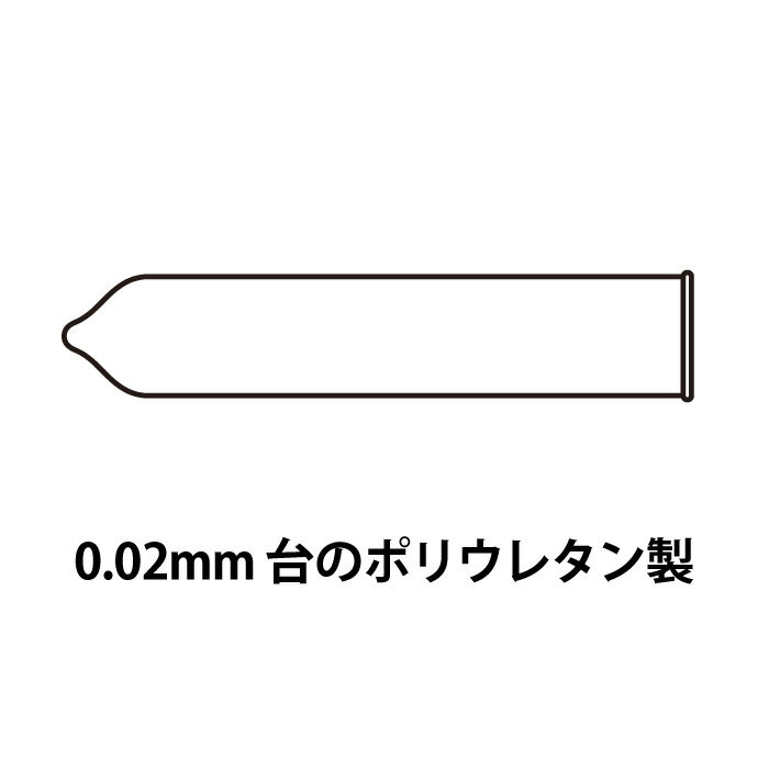 ジェクスライフの【8/11まで★最大P10倍】コンドーム iX イクス 0.02 1000A NEW 6個入【ポリウレタン製】【ラテックスフリー】【日本製】【避妊具】【ジェクス】｜アングル2