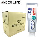 【決算SALE 対象商品がお買い得価格】L8020乳酸菌使用 ラクレッシュEX 薬用ハミガキジェル 80g×10本 アップルミント風味 高濃度フッ素配合【医薬部外品】【ケース販売】【送料無料】【新生活応援 L8020】