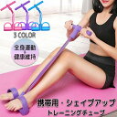 トレーニングチューブ ローイングチューブ スポーツ器具 シェイプアップ フィットネス ローイングマシン 腹筋 美脚 美尻 背筋 痩せが叶う 有酸素運動 トレーニ...