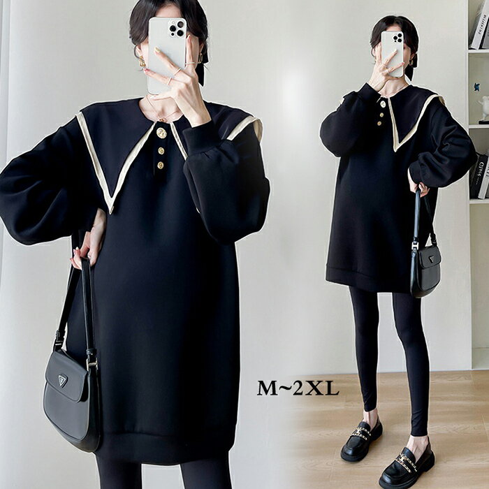 大きめ襟ミニ丈ポロワンピースワンピ...