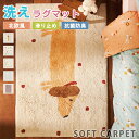 ラグマット ラグ 洗える ラグカーペット 200x300cm 長方形 50x80cm 北欧 滑り止め かわいい 大判 絨毯 四角 ウォッシャブル ふわふわ ラグ...