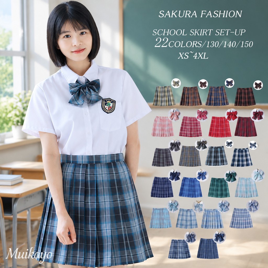 商品情報 関連キーワード 制服 せいふく 学校 小学校 小学生 中学 中学校 中学生 高校 高校生 女子高生 上品 人気 かわいい 簡単 制服 制服ユニバ コスプレ 衣替え カンコー カンコー学生服 菅公学生服 パーティー 結婚式 披露宴 二次会 フォーマル セレモニー お呼ばれ 入園式 卒園式 入学式 卒業式 謝恩会 演奏会 発表会 授業参観 面談 お受験 保護者会 謝恩会 お食事会 七五三 お宮 参り 学生 高校生 大学生 徒歩 電車 通学 コーデ 着回し バレンタインデー パーティー クリスマスパーティー コミケのコスプレ変装 演劇 映画 舞台 学園祭 カーニバル イベント 余興 お祭り 宴会 かくし芸 マルディグラ 誕生日 お遊戯会 歓迎会 送別会 文化祭 舞踏会 演奏会 部活 サークル活動 観光服 普段着 レディース 女性用 女性 スカート プリーツスカート プリーツ スクール チェック柄 チェック 総柄 柄 セット 女子 制服 セットアップ スカート ボ リボン ネクタイ 2点セット 20代 30代 40代 50代 きれいめ ギフト プレゼント 贈り物 春 夏 秋 冬 オールシーズン 通年 大きいサイズ 小さいサイズ サクラ SAKURA 素材 ポリエステル100％裏地 なしポケット なし生地の伸縮性 なし生地の透け感 透けませんカラー No．01-22サイズ 130/140/150/XS(SS)/S/M/L/XL(LL)/2XL(3L)/3XL(4L)/4XL(5L)/5XL(6L) サイズ表にご参考まで生産国 中国包装について 環境保護の観点から、「簡易包装」を推進しております 明細書について 当店ではエコロジーと個人情報流出防止のため、ご指示の無い限り明細書を発行しておりません。 明細書を発行ご希望の場合は個別に承らせていただきます。お手数おかけいたしますが、ご注文時に備考欄に明細書発行希望の旨、ご入力ください。 当店は複数の保管倉庫を契約しており、複数商品をご注文の場合、商品保管倉庫により、それぞれ出荷する場合があります。 時間指定は下記よりお選びいただけます。 午前中、14-16時、16-18時、18-20時、19-21時在庫に関するお知らせ その際には当方よりメールにてご連絡を差し上げま すが、あらかじめご了承下さいますようお願い致します。注意 ※1-3cmの誤差がございまいますので、あらかじめご了承ください。※長時間 たままで重ねて置いたり、摩擦（特に湿った状態での摩擦）や、汗や雨などでぬれた時は他の衣料等に移染する場合がございますのでお気を付け下さいませ。また洗濯の際は移染する場合がございますので、他の物とは分けて洗って下さいませ。※素材の特性上、洗濯やクリーニングにより多少縮んだり、斜行（商品全体がねじれて見える状態）が生じる事がございます。※お取り扱い前に、商品付属タグの記載もご確認下さい。