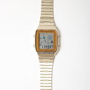  TIMEX タイメックス Q TIMEX LCA デジタルウォッチ TW2U72500 メンズ 腕時計 F ゴールド