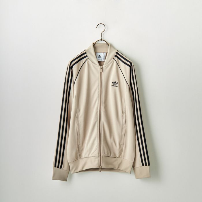 【店内全品送料無料】 adidas Originals アディダス オリジナルス アディカラー クラシックス SSTトラックジャケット EEP89 メンズ トップス 長袖 スウェット L/LL ベージュ/ブラック