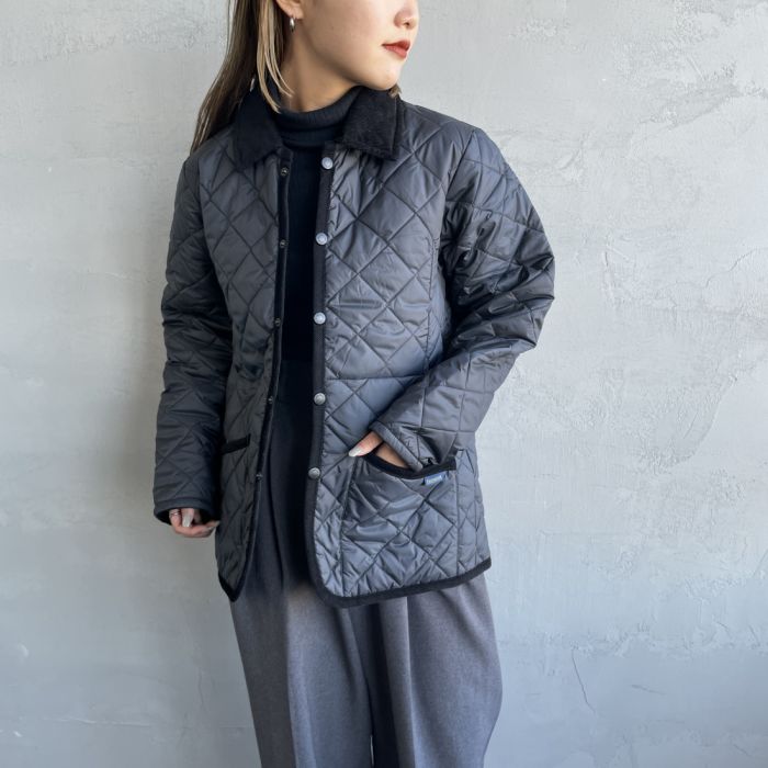 【送料無料】 LAVENHAM ラベンハム Raydon Womens 21 レイドン キルティングジャケット SLJ1245 レディース アウター 2023AW S/M ブラック