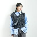 By/m バイエム ラメシャギーニットベスト 24131001 レディース アウター F 全3色