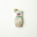 RAILROAD SOCK レイルロードソック THE TWISTED SISTER クルーソックス RSS1068400 レディース 靴下 F ベージュ/ブラウン
