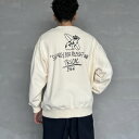【送料無料】 The Endless Summer エンドレスサマー 別注 手描き風BUHI バックプリントスウェット FH-24774502-JF メンズ ト...