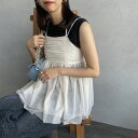 【送料無料】 By/m バイエム ギャザーチュールキャミソール 24112008 レディース トップス シャツ F 全3色
